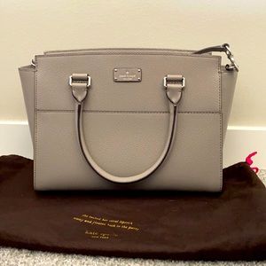 Grey Kate Spade shoulder bag